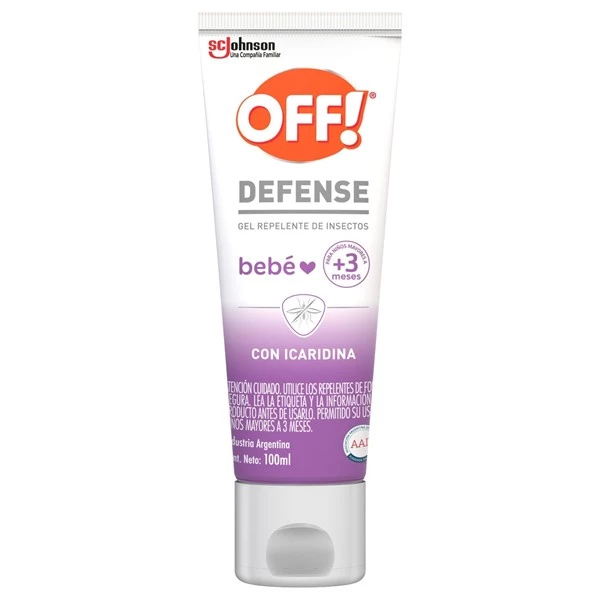Off Repelente de Mosquitos Defense Bebé 100 ml alt
