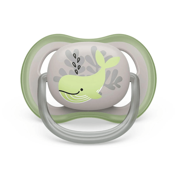 Avent Chupete Ultra Air Deco 618 -m Ballena Gris