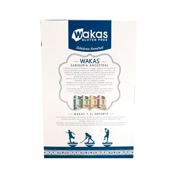 Wakas Fusilli Multicereal Con Chia x 300 g alt