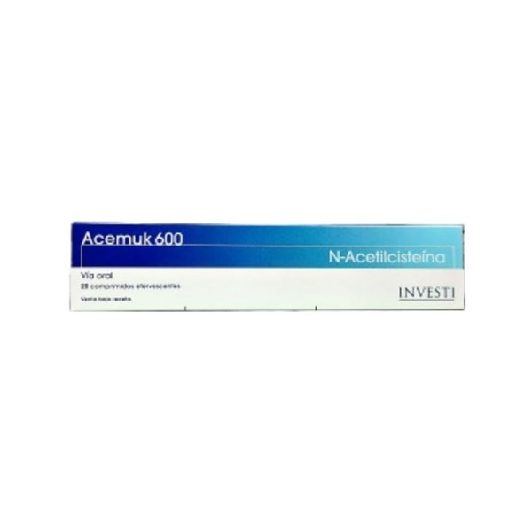 Siegfried Acemuk Acetilcisteína 600 Mg x 20 Tabletas Efervescentes #1
