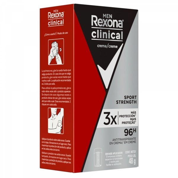 Rexona Antitranspirante Clinical Soft Sport Street 48 Gr alt