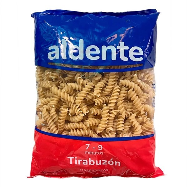Fideos Tirabuzón Aldente 500 g #1