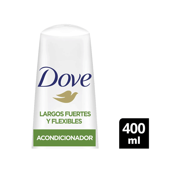 Acondicionador Dove Largos Fuertes Y Flexibles X400 Ml 400 Ml #1