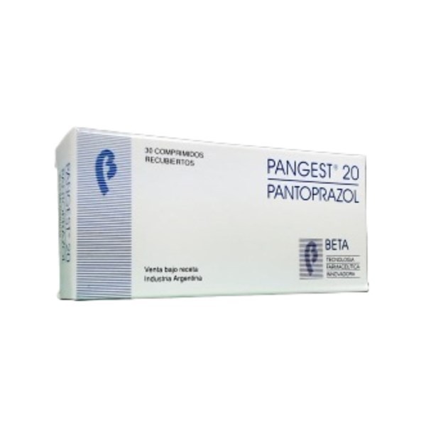 Beta Pangest Pantoprazol 20 Mg x 30 Comp Recubiertos #1