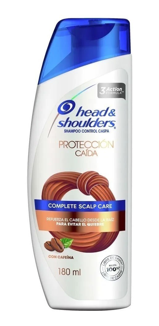 Shampoo Head & Shoulders Protección Caída Con Cafeína X 180 ml alt