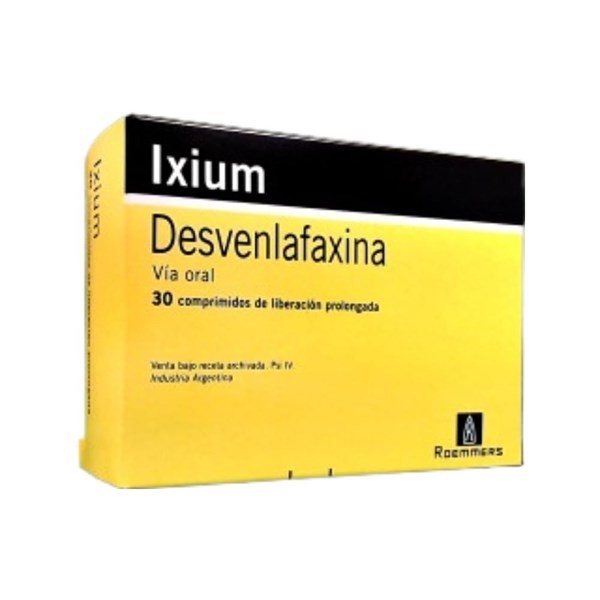 Roemmers Ixium Desvenlafaxina 50 Mg x 30 Comp de Liberación Prolongada #1