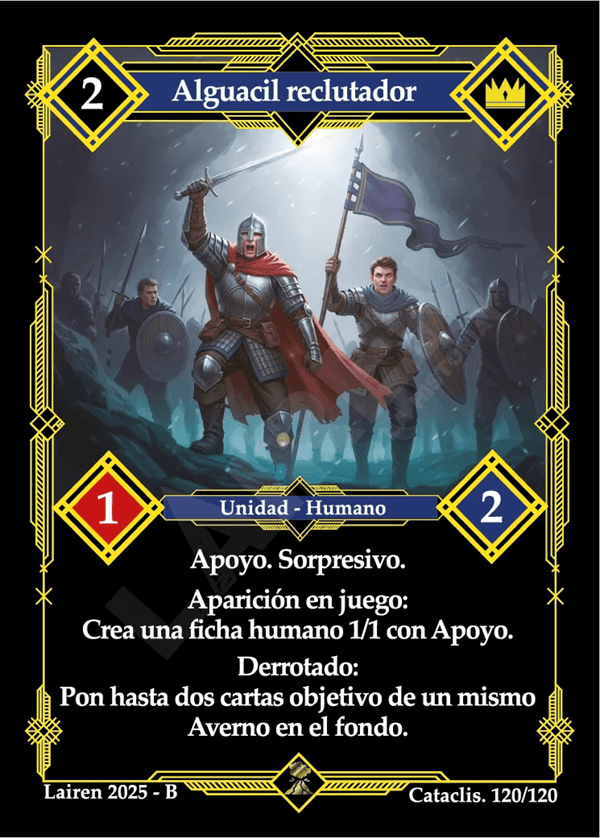 120 Alguacil Reclutador