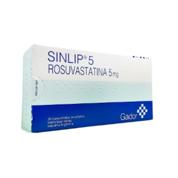 Gador Sinlip Rosuvastatina 5 Mg x 30 Comp Recubiertos #1