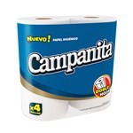 Papel Higienico Campanita Doble Hoja 430 xm #1