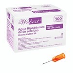 Aguja Descartable 16x5 25 g x 58 /" X100 - Webest #1