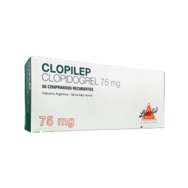 Lepetit Clopilep 75 Mg Clopidogrel x 60 Comp Recubiertos #1