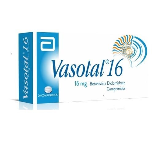Vasotal 16 | Antivertiginoso | 20 comprimidos | Betahistina  #1