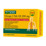 Natural Life 3 omega- Aceite de Pescado 1000 mg Unico #1