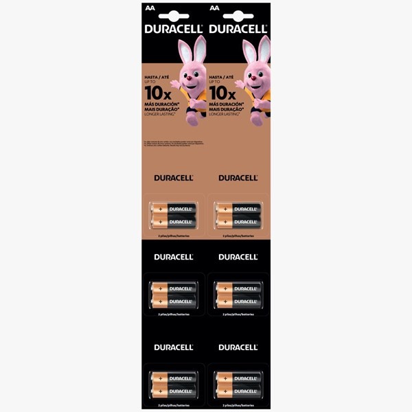 Pilas Duracell Aa x 12 #1
