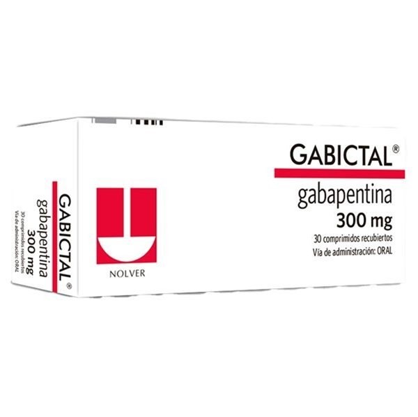 Gabictal 300 Mg | 30 Comprimidos | Gabapentina #1