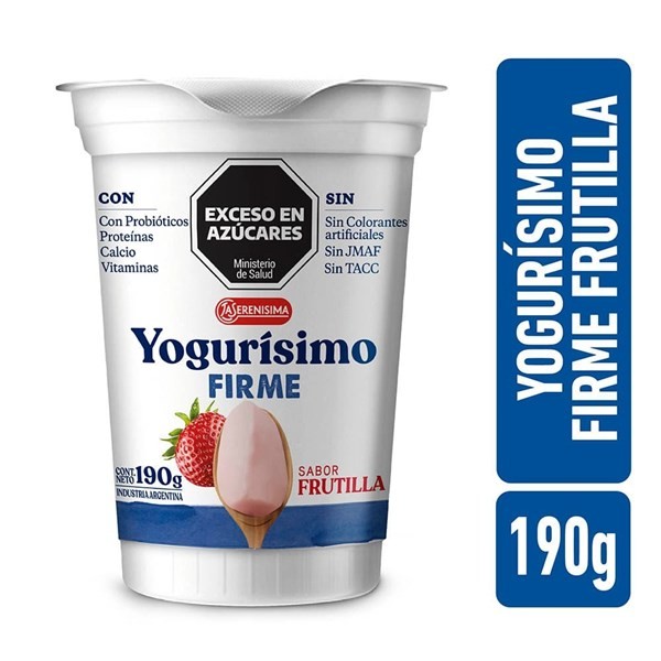 Yogur Yogurisimo Firme Frutilla 190 G #1
