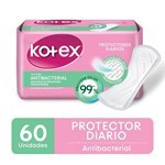 Kotex Protector Diario Antibacterial (60 Unidades) #1