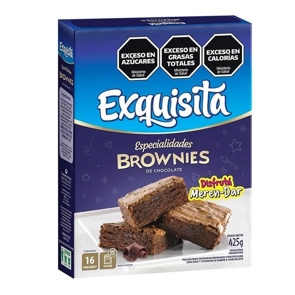 Brownies Exquisita De Chocolate 425 G #1