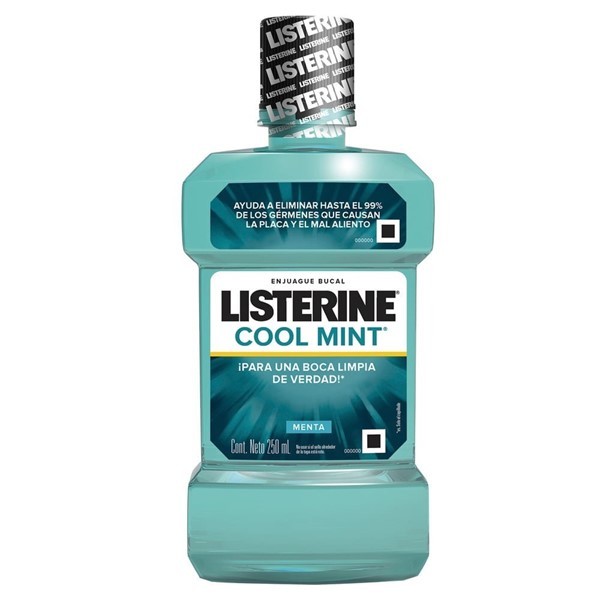Listerine Cool Mint Anti Séptico 250 Ml