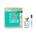 Benetton United Dreams Forever Green Her Edt  80 ml + Minitalla 10 ml #1