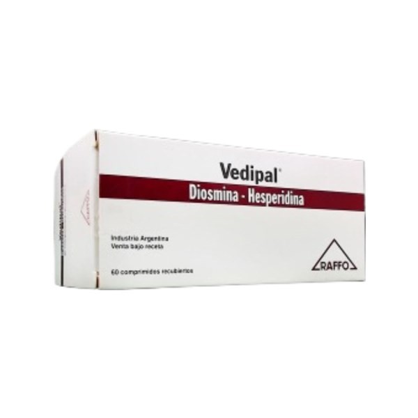 Raffo Vedipal 500 Mg Diosmina + Asoc x 60 Comp #1