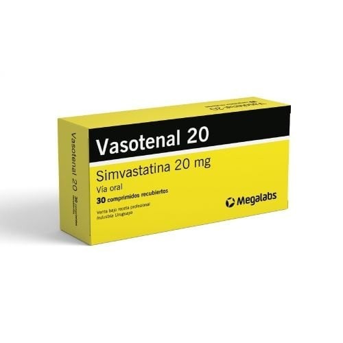 VASOTENAL 20MG X30 COMPRIMIDOS #1