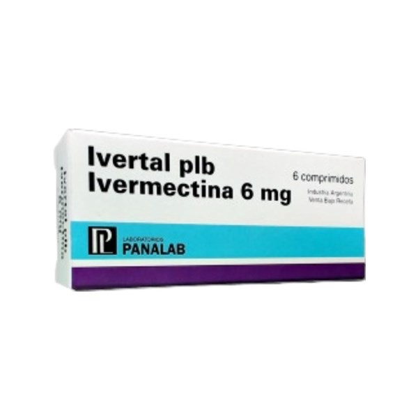 Panalab Ivertal Ivermectina 6 Mg x 6 Comp #1