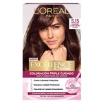 Kit Tintuta Excellence Creme Con Ácido Hialurónico Color 5 15 Castaño Claro Cenizo Caoba #1