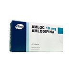 Aspen Pharma Amloc Amlodipina 10 Mg Tabletas x 20 #1