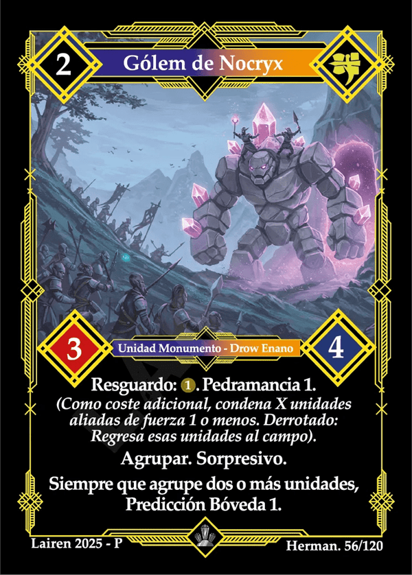 056 Golem De Nocryx - Coste 2