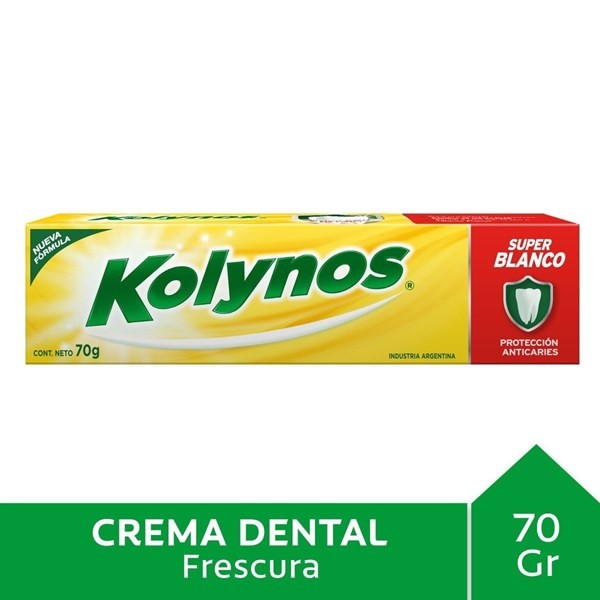 Kolynos Súper Blanco Frescura Intensa Crema Dental X 70 G #1