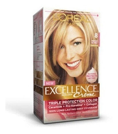 TINTA EXCELLENCE RUBIO CLARO 8 #1