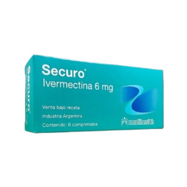 Megalabs Securo Ivermectina 6 Mg x 6 Comp