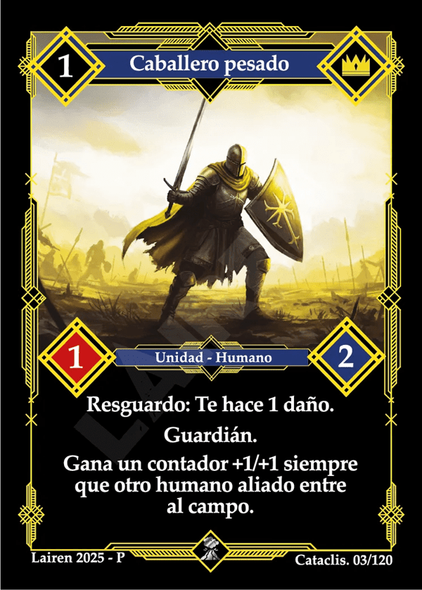 003 Caballero Pesado #1