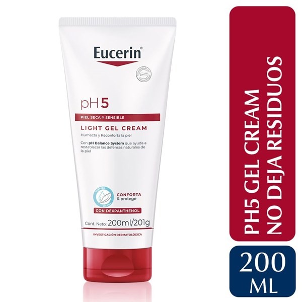 Eucerin Ph5 Crema-Gel Corporal Light Piel Seca Y Sensible 200 ml