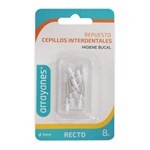 Arrayanes Repuesto Cepillos Interdentales Recto x 8 Unidades #1