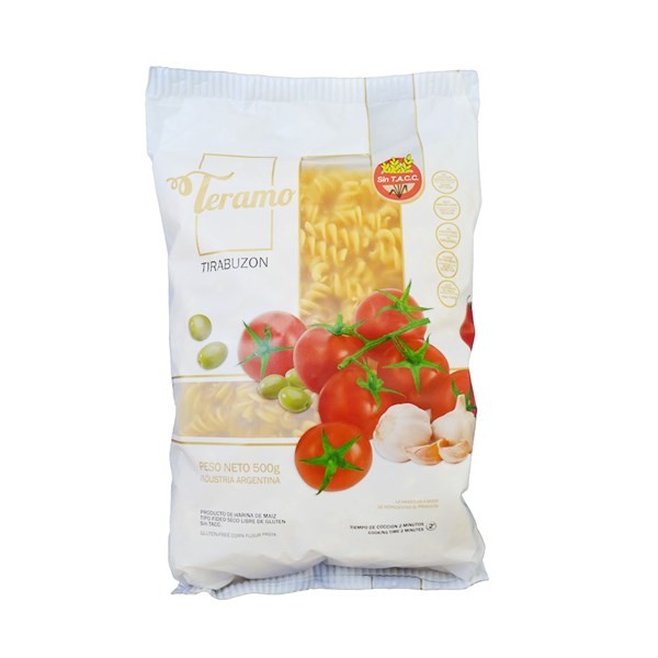 Fideos Tirabuzón Teramo Sin Tacc 500 G. #1