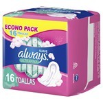 Always Toallitas Femeninas Suaves Ultrafinas (16 Unidades) #3