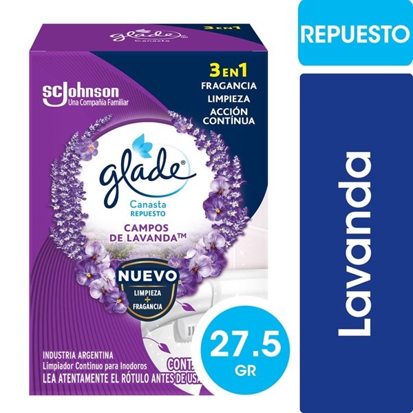 Glade Canasta Sólida Para Inodoro Repuesto (1 Unidad)