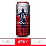 Cerveza Lata Budweiser 473 Cc #1