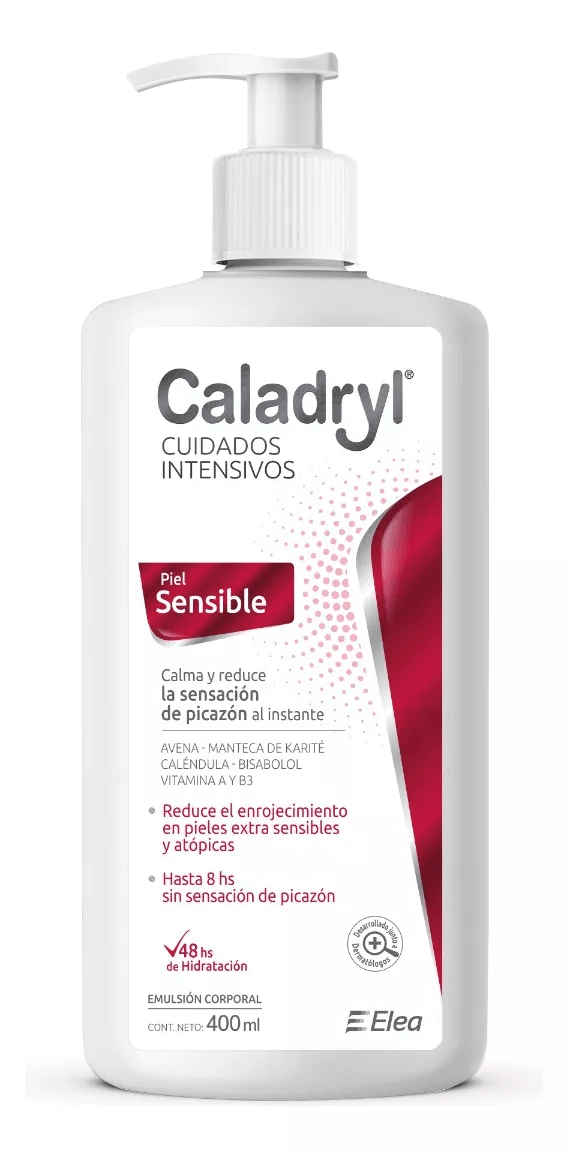 Caladryl Cuidados Intensivos Piel Sensible Emulsión 400 ml alt