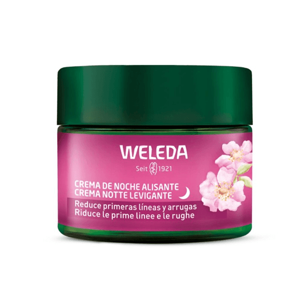 Weleda Rosa Mosqueta Y Te Blanco Crema de Noche Alisante 40 ml #1