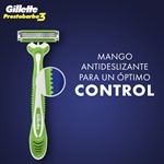 Máquinas Para Afeitar Gillette Prestobarba3 Sensitive Desechables x 4 un #5