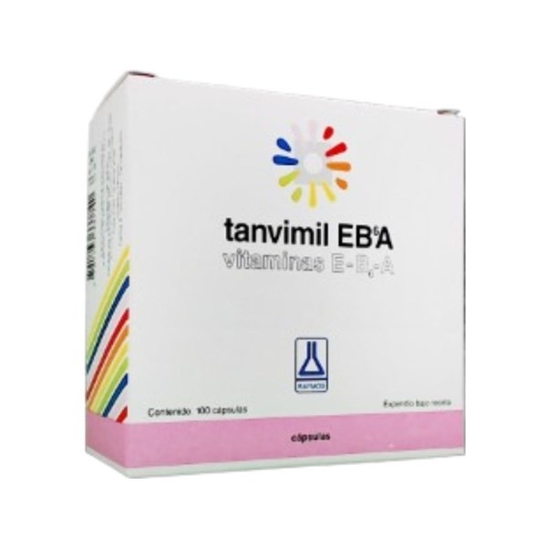 Aerotrop Tanvimil Eba Vitamina E + Vitamina A + Asoc. 100 x Cáps #1