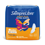 Siempre Libre Toallitas Femeninas Con Alas (8 Unidades) #1