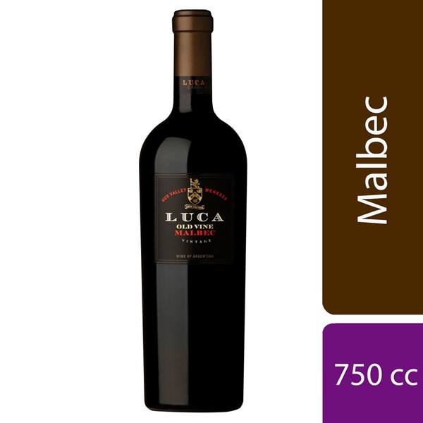 Vino Tinto Luca  malbec en Botella 750 cc. #1