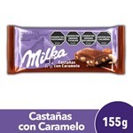 Chocolate Con Castañas Milka 155 g #1