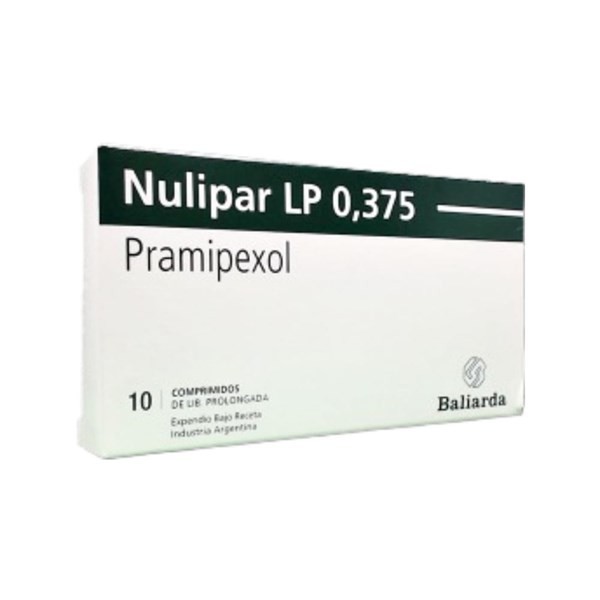 Baliarda Nulipar Lp 0.375 Mg Pramipexol x 10 Comp #1