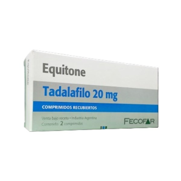 Fecofar Equitone Tadalafilo 20 Mg x 2 Comp #1