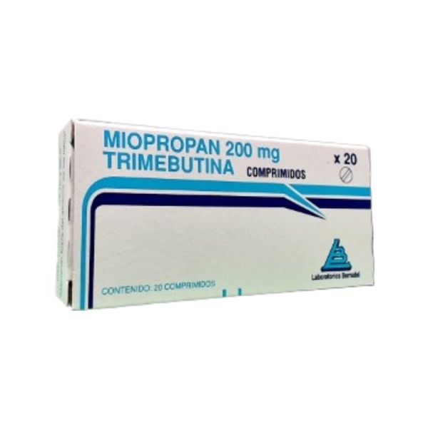 Bernabo Miopropan 200 Trimebutina x 20 Comp #1